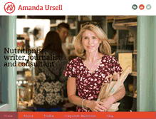Tablet Screenshot of amandaursell.com